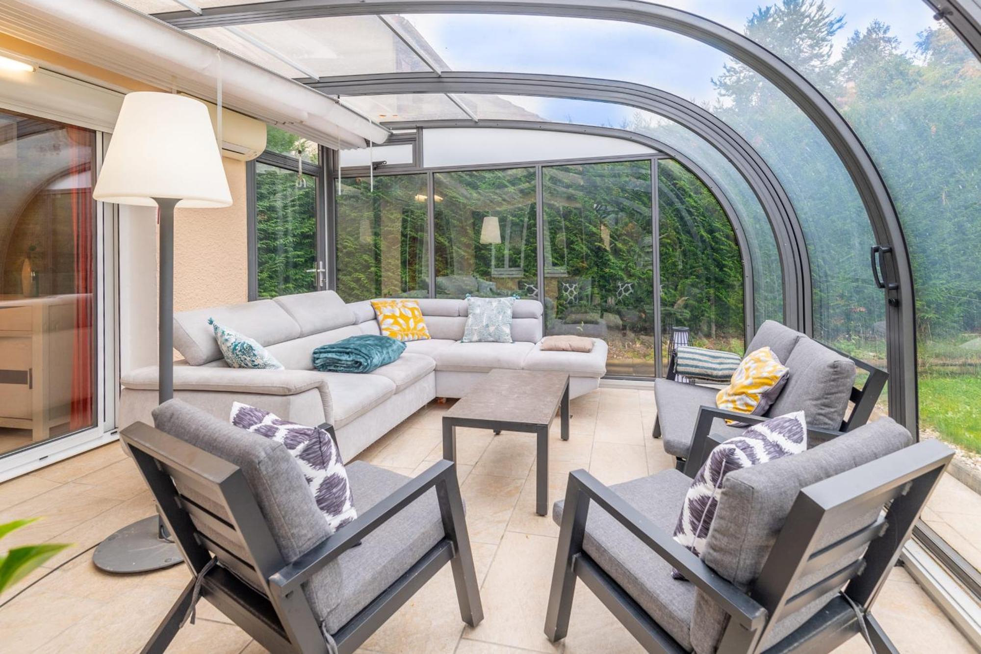 Вилла Alpiloc - Town House With Garden And Winter Lounge Анси Экстерьер фото